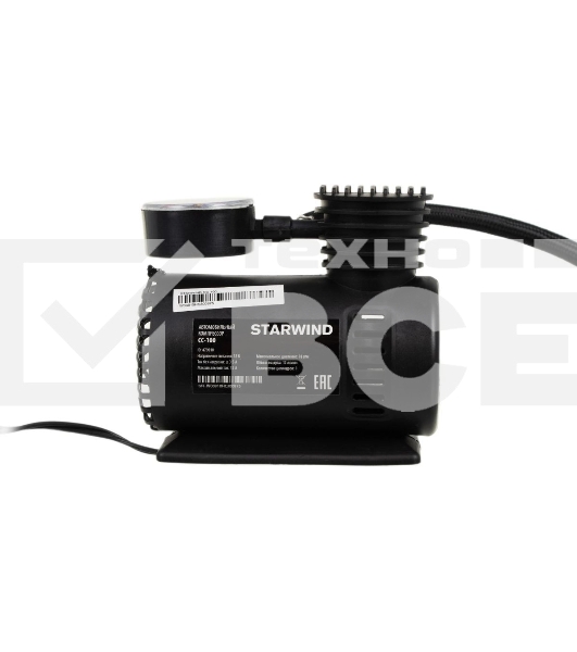 Автомобильный компрессор Starwind CC-100 15л/мин шланг 0.45м