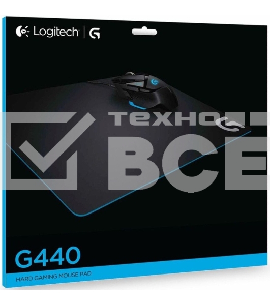 Коврик для мыши Logitech G440 черный (943-000793)