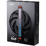 Вентилятор для корпуса ALSEYE Φ12(DM12)-B (Clear Frame) AS.04.10.0003, фото2