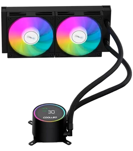 Система жидкостного охлаждения Coolleo ICE Fairy DIG 240 LITE BK (DIG-240-LITE-BK)
