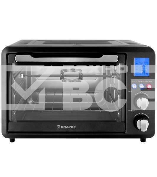 Мини-печь BRAYER BR2601 Мощность 1500 Вт Объем 25 л