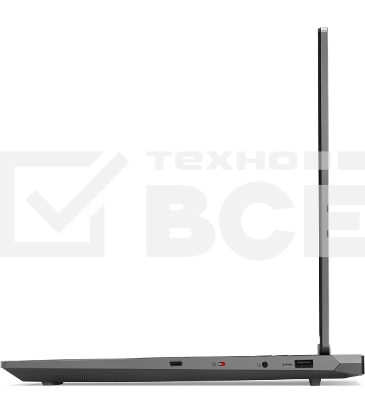 Ноутбук Lenovo LOQ 15IRX9 Core i5 13450HX 16Gb SSD512Gb NVIDIA GeForce RTX 3050 6Gb 15.6' IPS FHD (1920x1080) без ОС grey WiFi BT Cam (83DV0073PS)