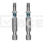Бита Gross Torx 25х50 мм, сталь S2, шестигр., 2 шт., фото 1