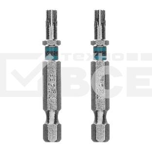 Бита Gross Torx 25х50 мм, сталь S2, шестигр., 2 шт.