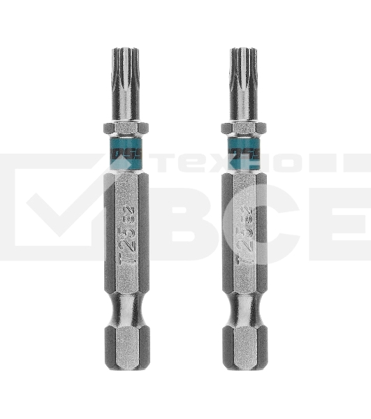 Бита Gross Torx 25х50 мм, сталь S2, шестигр., 2 шт.