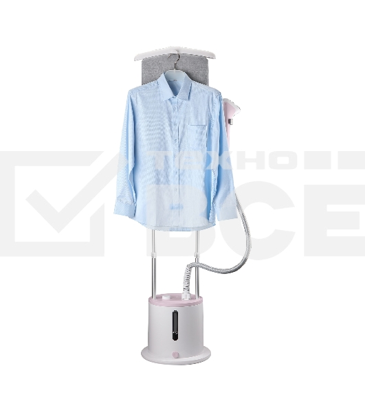 Отпариватель Galaxy Line GL 6216 белый/розовый, 2200 Вт, 46 г/мин, 1700 мл