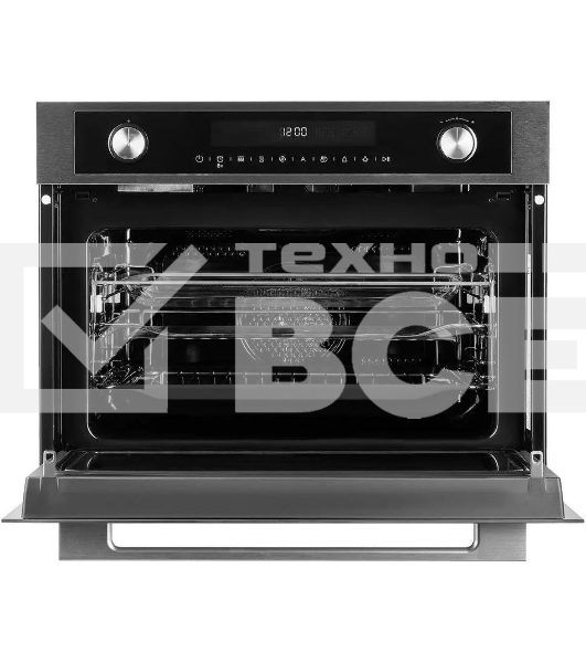 Компактный духовой шкаф с функцией СВЧ Maunfeld MCMO5015MFS