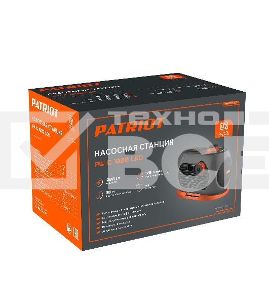 Насосная станция PATRIOT PW C 1000 LED