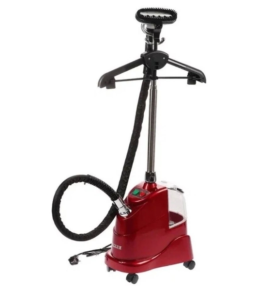 Отпариватель Kelli KL-9 красный, 2800 Вт, 90 г/мин, 3000 мл