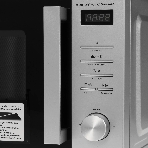 Микроволновая печь CASO M 20 Ceramic Gourmet серебристый/черный, 20 л, 700 Вт, переключатели - кнопки, поворотный механизм, фото5