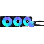 Система жидкостного охлаждения для ПК/Water Cooling System Fractal Design Lumen S36 V2 RGB (200W, 360mm, Black, ARGB/Fans: 3x120mm, 56CFM, 33.2dBA, 2000RPM/Pump height 67mm, 22dBA, 4000RPM, Rad thickness 27mm/S: 1851, 1700, 1200, 115X, 2011, 2066, AM5, AM4), фото 1