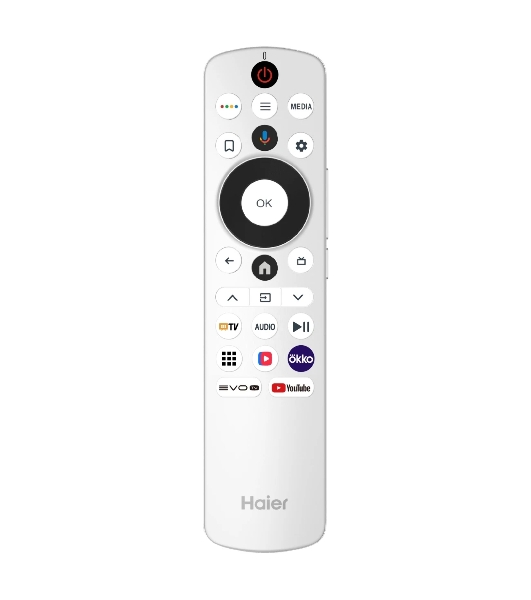 Телевизор Haier 75' DH1ZL1D00RU серый/черный MiniLED 4K UHD 60Hz Android TV 2GB/32GB