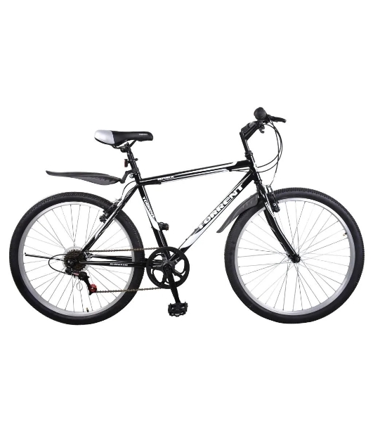 Велосипед Torrent Republic (рама СТАЛЬ 18,5'', дорожн., 7 ск., колеса 26д)(26'' / 18,5'' / Черный)
