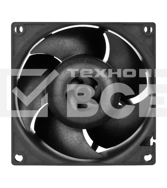 Комплект вентиляторов для корпуса Arctic S8038-7K (4 Pack) черный, 80 мм, 7000 об/мин, 4 pin