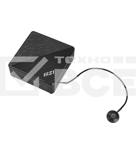 Неттоп MSI Cubi N ADL Intel Processor N200, 4Gb DDR4 SO-DIMM, 128GB SSD M.2, Intel UHD Graphics, noDVD, WiFi, BT, 65W, no keyboard&mouse, WinPro11, 1y war-ty