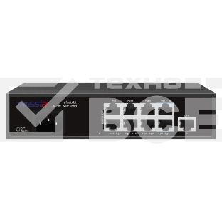 Коммутатор Trassir TR-NS1109-120-8PoE неуправляемый