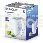 Чайник электрический Sencor SWK 2510WH пластик, 2,5 л, 2200 Вт, белый, фото2