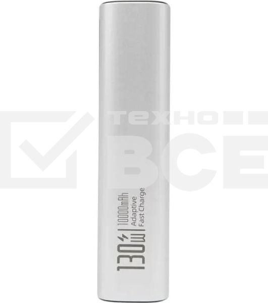 Портативный аккумулятор Romoss PPU10 10000mAh 130W 5A серебристый/черный (1746858)