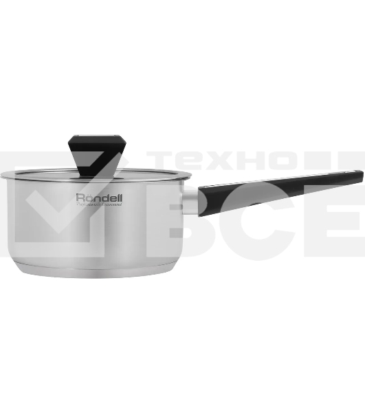 Ковш Rondell RDS-1888 Blitz 16 см 1,4 л нержавеющая сталь 18/10, с крышкой