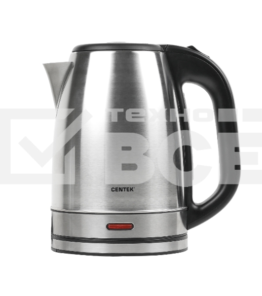 Чайник электрический Centek CT-1071 (матовый) металл 1.7 л, внутренняя металлическая отделка крышки