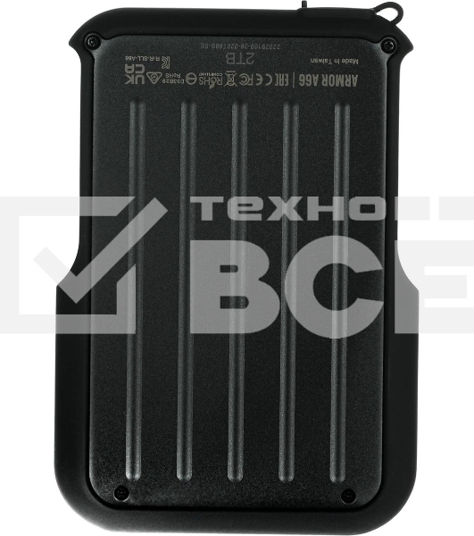 Внешний HDD 2Tb Silicon PowerArmor A66, 2.5