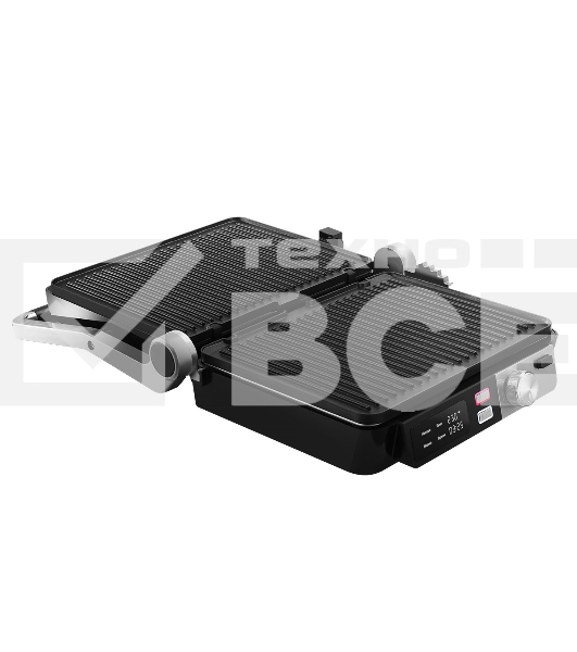 Гриль электрический BQ GR3009 черный/стальной