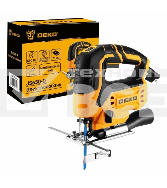 Лобзик электрический DEKO JS650-D, 650Вт 083-1159