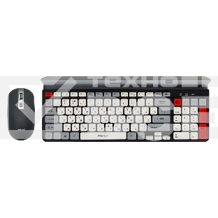 Комплект клавиатуры + мышь Smartbuy (SBC-201359AG-KW) 201359AG черно-серо-белый