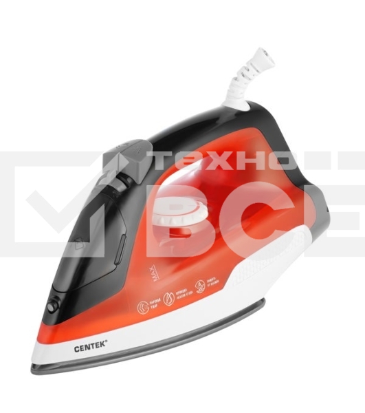 Утюг Centek СТ-2347, 1800Вт, красный