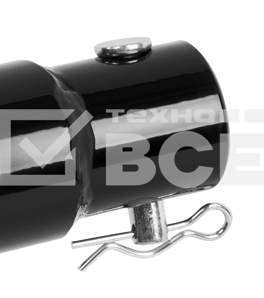 Шнек для грунта Denzel E-250, диаметр 250 мм, длина 800 мм, соединение 20 мм, несъемный нож