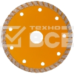 Диск алмазный отрезной Denzel ф125 х 22,2 мм, турбо, сухое резание, фото3