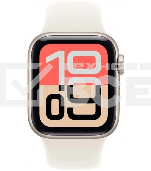 Умные часы Apple Watch SE 3 2025 A3325 44мм OLED корп.сияющая звезда Sport Band рем.сияющая звезда разм.брасл.:M/L (MEHJ4LW/A)