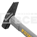 Молоток слесарный Denzel 200 г, кованый, фибергласовая рукоятка c TPR покрытием, фото6