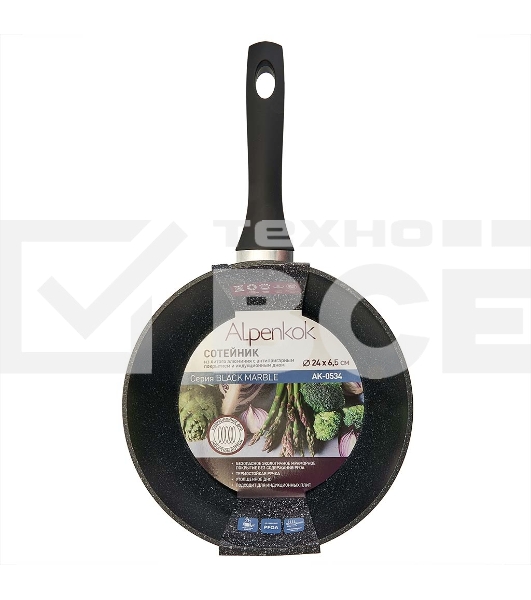 Сковорода-сотейник ALPENKOK AK-0534