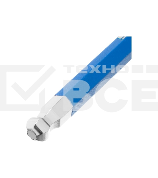 Набор ключей Gross 16400 имбусовых hex 1.5–10мм s2 9шт магнит экстра-длин. с шаром хром/краска