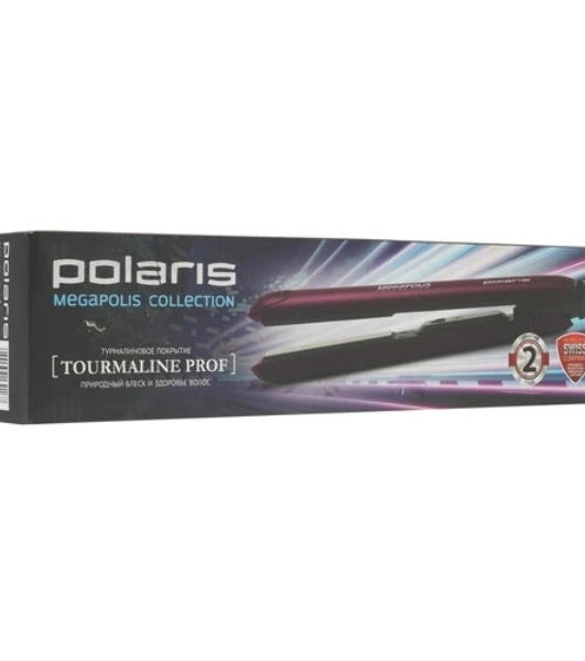 Выпрямитель для волос Polaris PHS 2590KT фиолетовый, 25 мм, 220 °C, 5 режимов