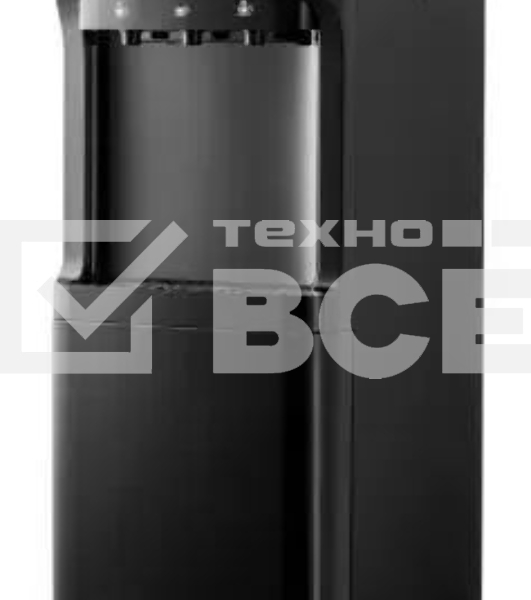 Кулер для воды Vatten V02NE, верхняя загрузка, нагрев 90 °С, охлаждение 15 °С, черный