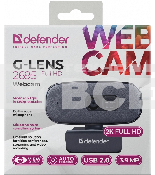 Веб-камера Defender 63195 G-LENS 2695 FULLHD