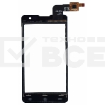 Сенсорное стекло (тачскрин) T399 VER1.2 для DNS S4003, черное, фото2