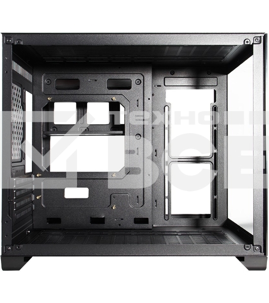Компьютерный корпус 1STPLAYER MEGAVIEW MV6-T Black / mATX / MV6-TP-BK