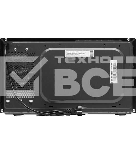 Микроволновая печь LG MW23R35GIB инвертор, черный, 23 л, 1000 Вт, переключатели - сенсор