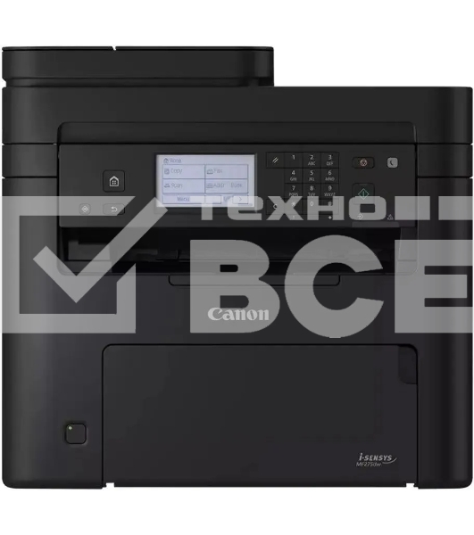 МФУ лазерный Canon i-Sensys MF275dw (5621C001), A4, ч/б, печ. 29 стр/мин., скан. до 20 стр/мин (ч/б) 15 стр/мин (цвет), 2400 x 600 dpi (печать) 600x600dpi (скан.), USB, RJ-45, Wi-Fi, Air Print, Mopria