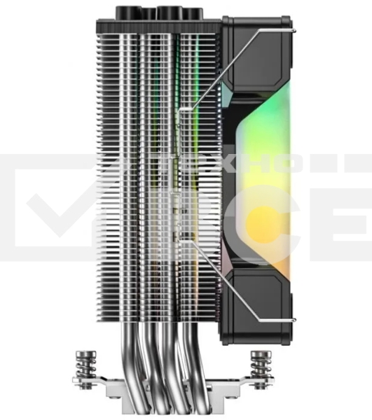 Кулер ID-Cooling SE-214-XT DF ARGB черный 120мм алюминий+медь 1500rpm 27db 4-pin 180W 150мм