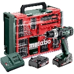 Дрель-шуруповерт Metabo BS 18 L 602321710, Аккумуляторный, 18В, Кейс, фото 1