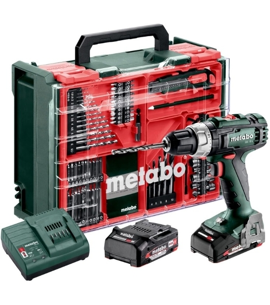 Дрель-шуруповерт Metabo BS 18 L 602321710, Аккумуляторный, 18В, Кейс