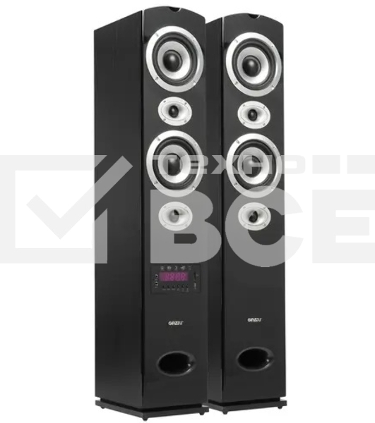 Акустическая система Ginzzu GM-328 2.0, 2x100W/BT/USB/SD/FM/AUX/ДУ