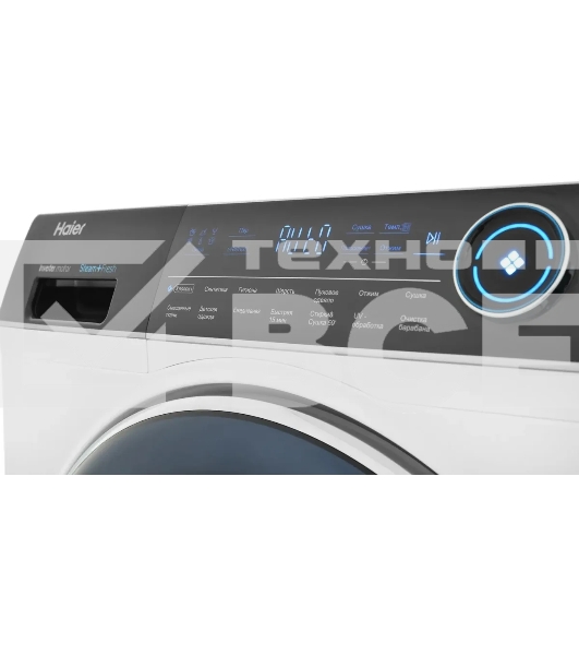 Стиральная машина Haier HWD80-BP14979 белый, загрузка фронтальная 8 кг, 5 кг - сушка, 1400 об/мин, класс: B