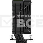 Кулер для процессора Bloody BD-AC205-ARGB1 ARGB черный, 120 мм, алюминий/медь, 1600 об/мин, 26 дБ, 4 pin, 205 Вт, 154 мм, фото2