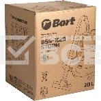 Строительный пылесос Bort BSS-1620-Storm синий, 270/1600 Вт, уборка сухая/влажная, пылесборник мешок/контейнер, 20 л, фото6
