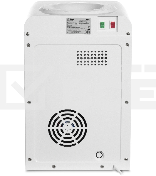 Кулер Hyundai H-WD139E настольный электронный белый